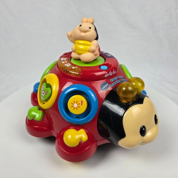 Vtech Crazy Legs Learning Lady Bug Educational Toy, Singing, Talking, Lights - Picture 5 of 7